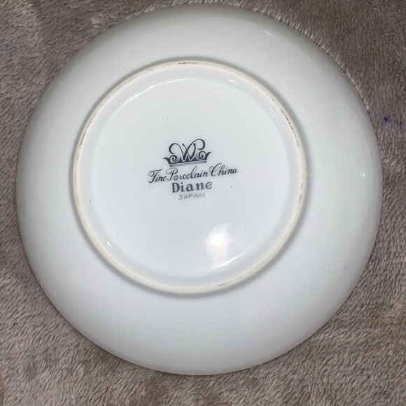 0816 Set of 5 Diane Fine Porcelain China Fruit Bowls - Picture 4 of 4